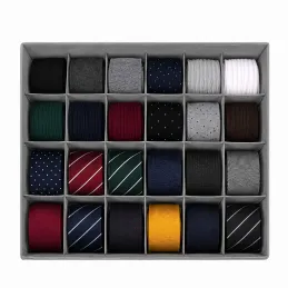 Ensemble de 4 boîtes de rangement pour armoire LORD / Gris