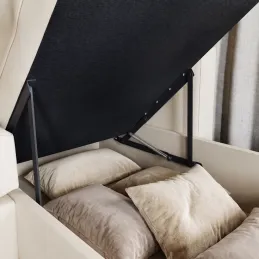 Mécanisme à ressort de levage pour espace de rangement du canapé / Anthracite