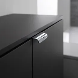 Poignée de chant de porte BELLA / Chrome brillant