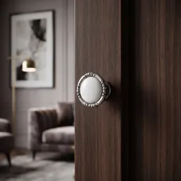 Bouton de meuble VIVALDI mini / Vieux argent
