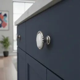 Bouton de meuble VIVALDI mini / Vieux argent