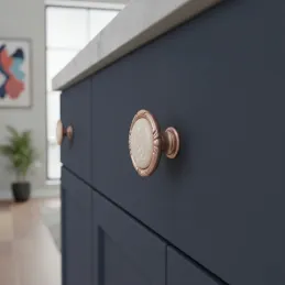 Bouton de meuble VIVALDI mini / Vieux rose