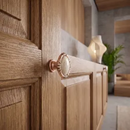 Bouton de meuble VIVALDI mini / Vieux rose