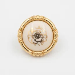 Bouton de meuble VIVALDI mini / Or brillant