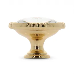 Bouton de meuble VIVALDI mini / Or brillant