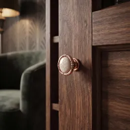 Bouton de meuble VIVALDI mini / Vieux rose