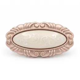 Bouton de meuble VIVALDI long / Vieux rose