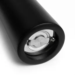Ensemble de 2 moulins en céramique pour sel et poivre / Noir-blanc