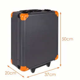 Set d'outils 1000 pièces avec chariot en aluminium / Anthracite