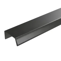 Poignée pour bord de porte MELIA / Noir mat