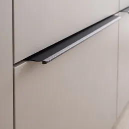Poignée pour bord de porte KALA / Noir mat