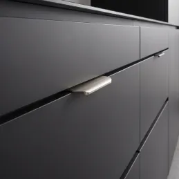Poignée pour bord de porte KALA / Nickel mat