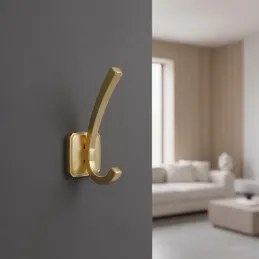 Porte-manteau PORTAS / Or mat