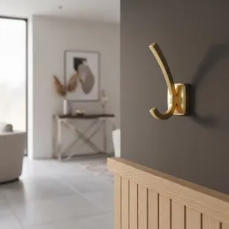 Porte-manteau PORTAS / Or mat