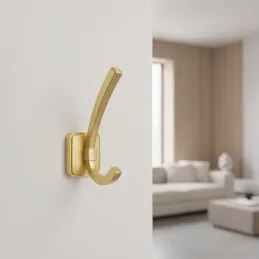 Porte-manteau PORTAS / Or mat