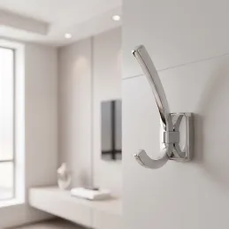 Porte-manteau PORTAS / Chrome brillant