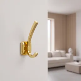 Porte-manteau PORTAS / Or brillant