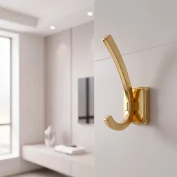 Porte-manteau PORTAS / Or brillant