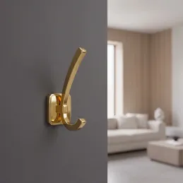 Porte-manteau PORTAS / Or brillant