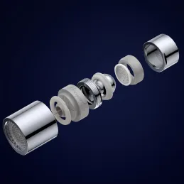 Aérateur pour robinet DOX / Chrome brillant