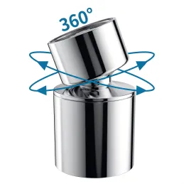 Aérateur pour robinet DOX / Chrome brillant