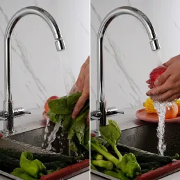 Aérateur pour robinet DOX / Chrome brillant