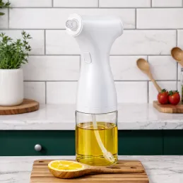 Pulvérisateur électrique pour huile d'olive ELOX 200 ml / Blanc