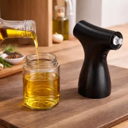 Pulvérisateur électrique pour huile d'olive ELOX 200 ml / Noir