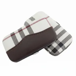 Set de manucure de 7 pièces / Marron - chrome