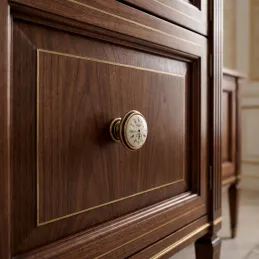 Bouton de meuble VIAMO CLOCK / Laiton vieilli