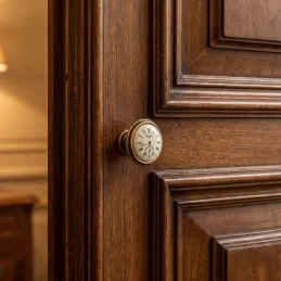 Bouton de meuble VIAMO CLOCK / Laiton vieilli