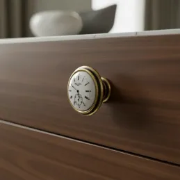 Bouton de meuble VIAMO CLOCK / Laiton vieilli
