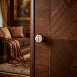 Bouton de meuble VIAMO CLOCK / Métallisé brun