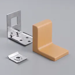 Ferrure de suspension pour armoire avec cache – Hêtre