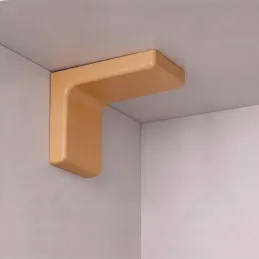 Ferrure de suspension pour armoire avec cache – Hêtre
