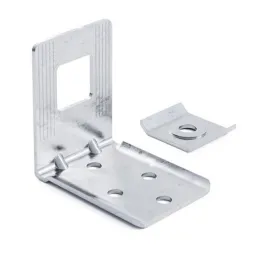 Ferrure de suspension pour armoire sans cache / Nickel