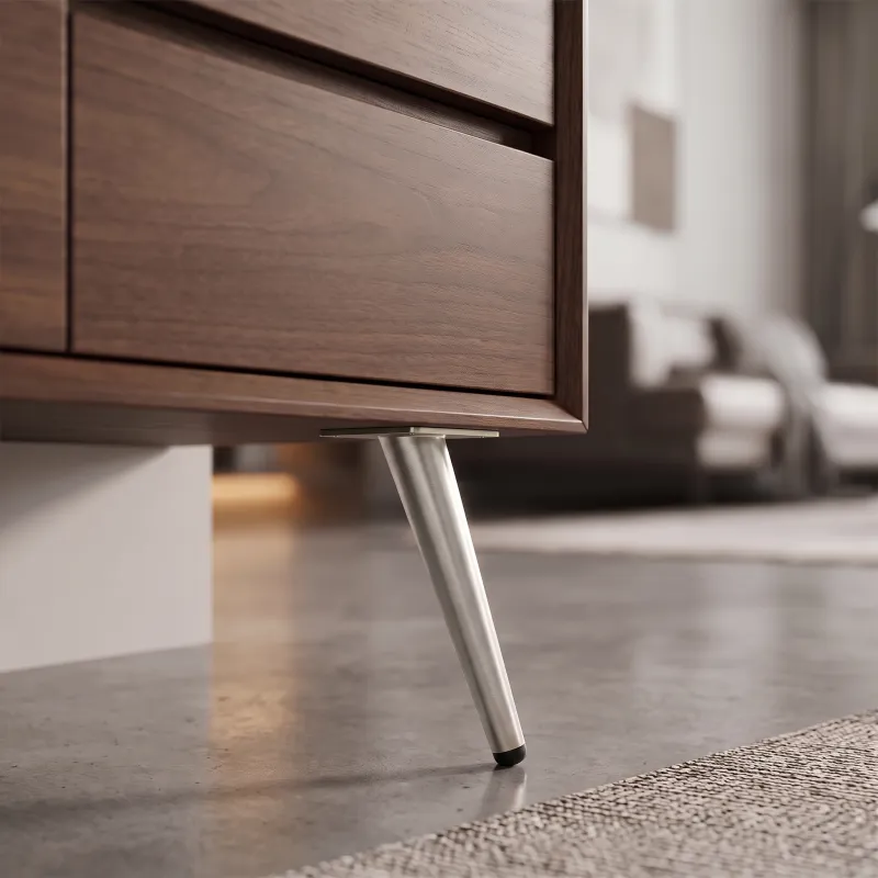 Pied de meuble SIGMA / Chrome mat