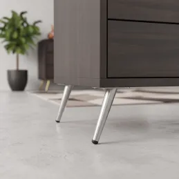 Pied de meuble SIGMA / Chrome mat