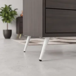 Pied de meuble SIGMA / Blanc mat