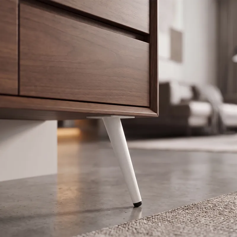 Pied de meuble SIGMA / Blanc mat