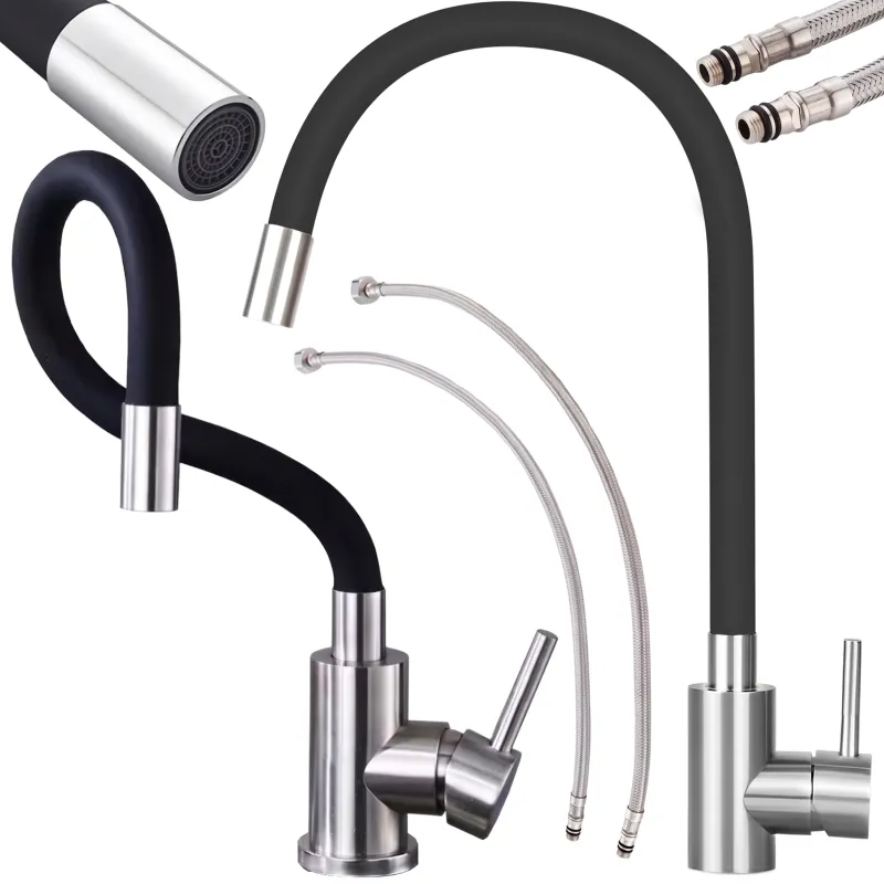 Mitigeur Blanco LINUS silgranit / Noir mat