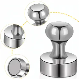 Ensemble de 16 aimants pour réfrigérateur / Chrome