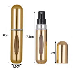 Vaporisateur de voyage pour parfum 5ml / Doré