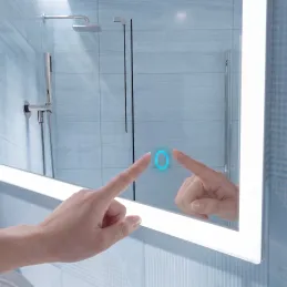 Interrupteur tactile 12V pour miroir avec variateur
