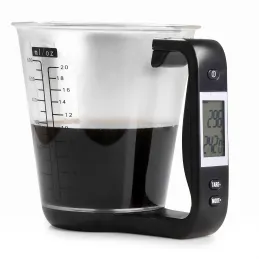 Récipient de cuisine de 600 ml avec balance numérique LCD