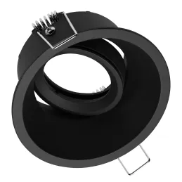 Spot design inclinable ADAMO ROUND / Noir mat