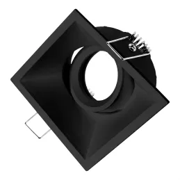 Spot design inclinable ADAMO SQUARE / Noir mat