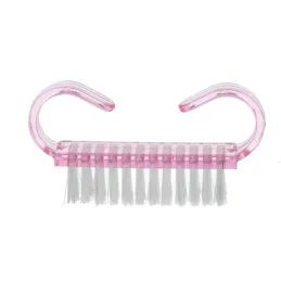 Brosse manucure pour les mains - 10 pcs / Rose