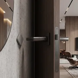 Butée de porte autocollante VALIA / Gris