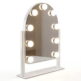 Miroir cosmétique avec éclairage LED LILIANA / Blanc